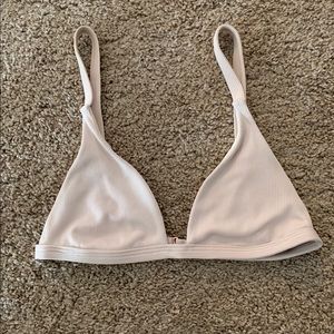 PacSun Tan Triangle Bikini Top LA Hearts Women’s